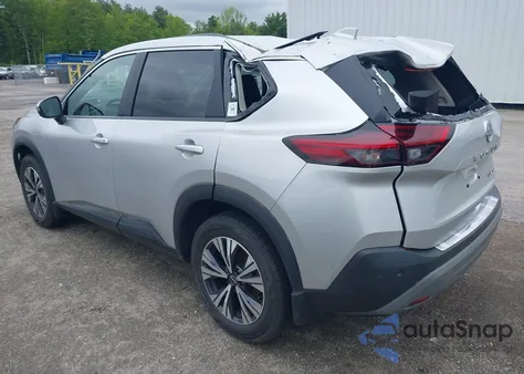 2022 Nissan Rogue Sv Intelligent Awd из США, поврежденный, VIN 5N1BT3BB8NC714959